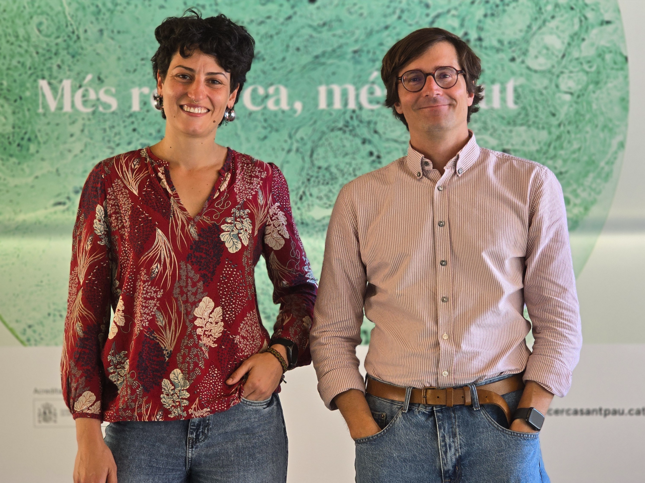 Dra. Chiara Ceriello i Dr. Ignacio Illán